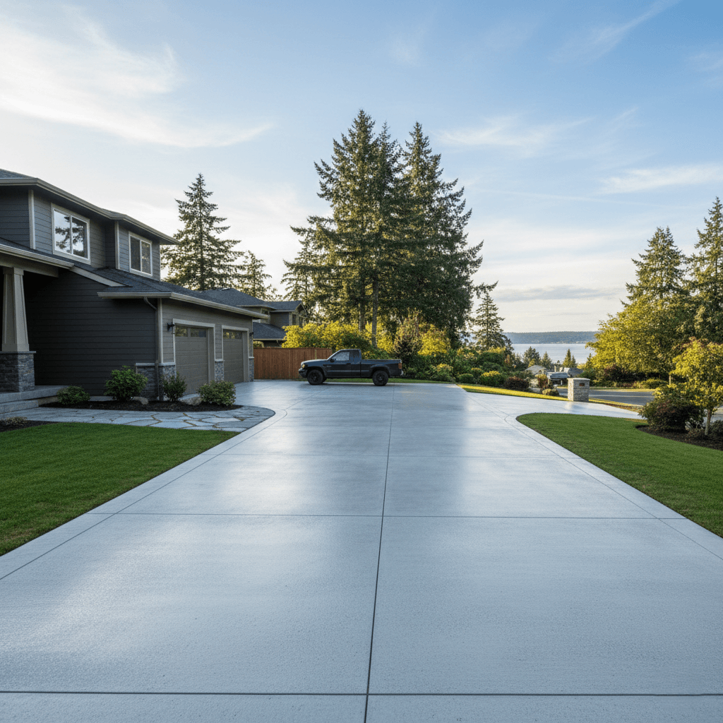 concrete driveways kirkland wa