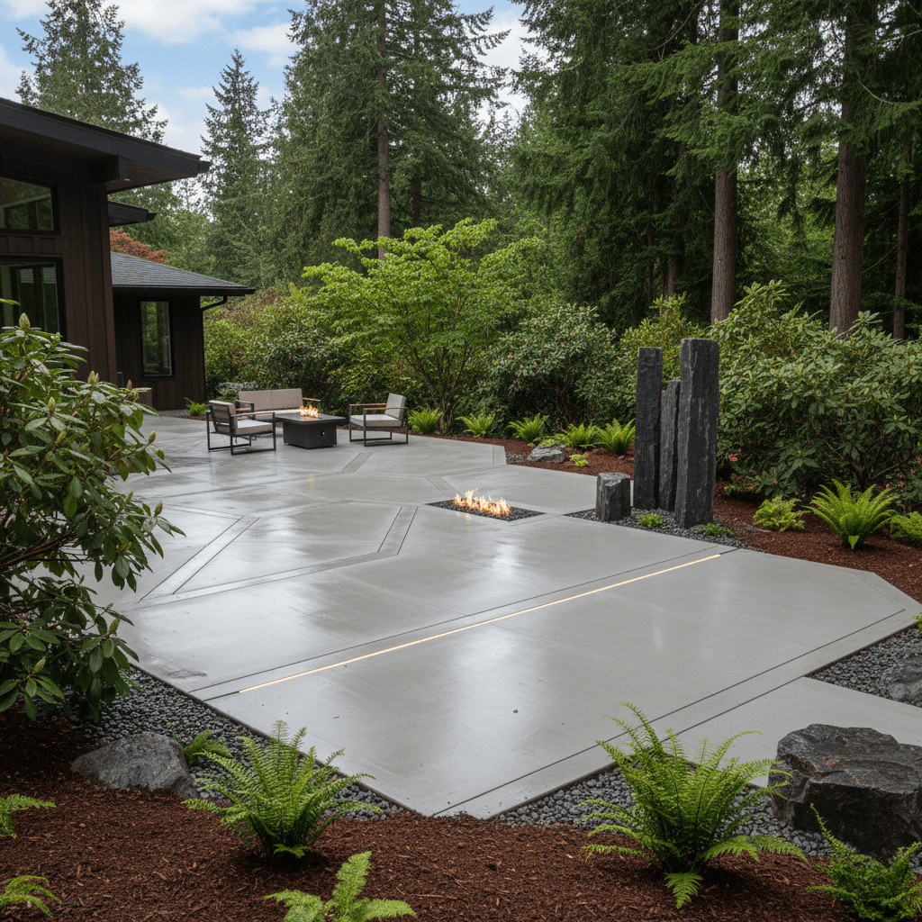 concrete patios kirkland wa
