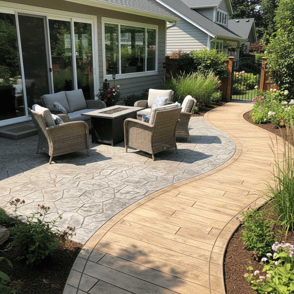 stamped concrete kirkland wa