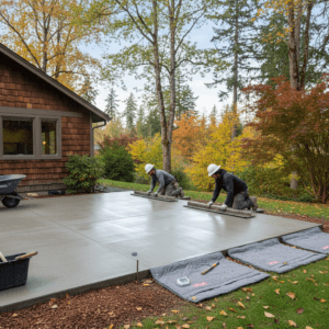 pouring concrete kirkland wa