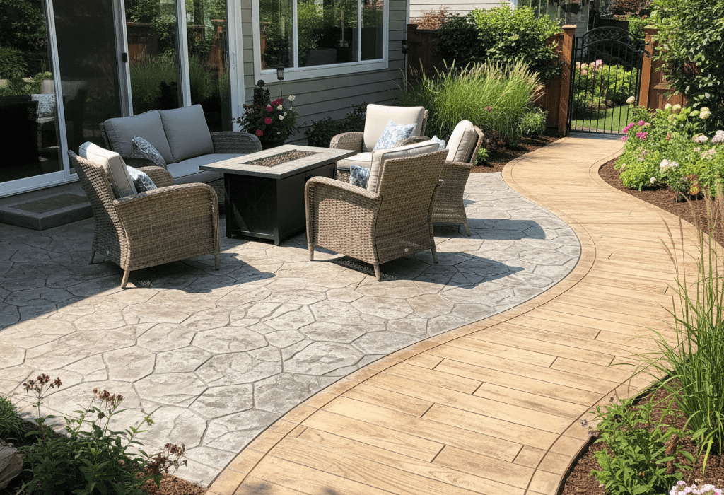 stamped concrete kirkland wa